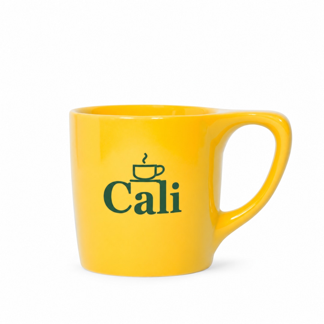 Lino 10oz Mug, Canary